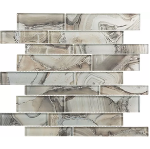 Snow Palace Mosaic - glass tile